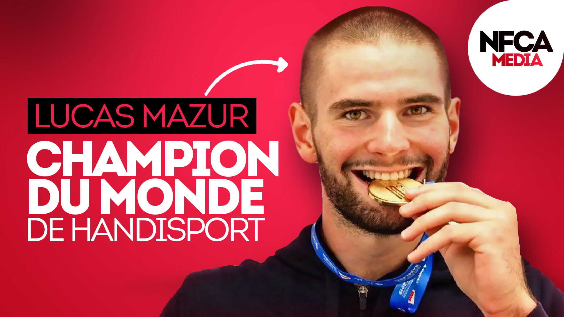 🔎 Lucas Mazur : Double champion du monde de Parabadminton.